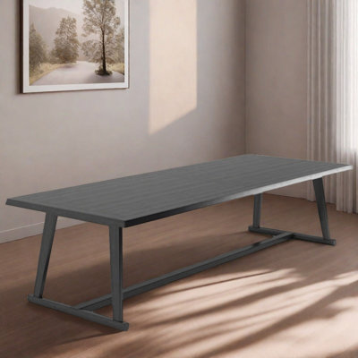Modern simple style solid wood dining table