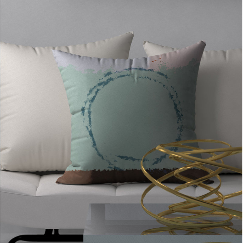 Reversible Throw Pillow, 18" x 18"