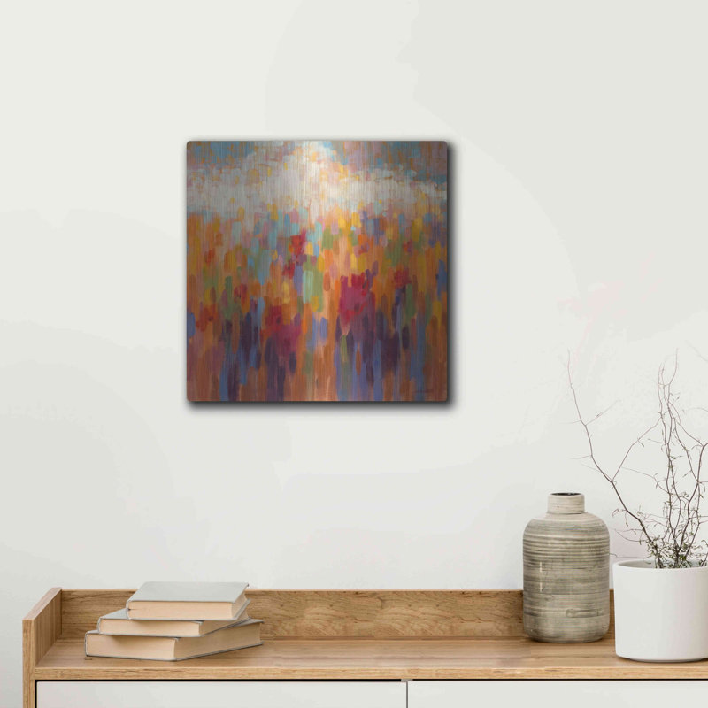 «Poppy Mosaic» par Claire Hardy, H 12 po x l 12 po