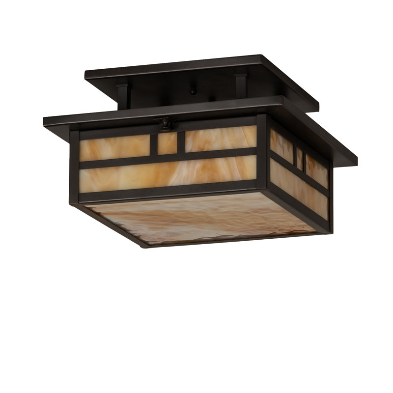 2 - Light Semi Flush Mount