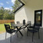 Chaises de patio d'extérieur tout en noir Reno - sans assemblage, séchage rapide-1759120231