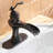 Single-Hole Single-handle Bathroom Faucet with Drain Assembly-57578403