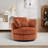 360 Degreed Swivel Accent Chair Modern Soft Plush Corduroy Round Barrel Chair For Living Room Bedroom With Pillows-1067078239