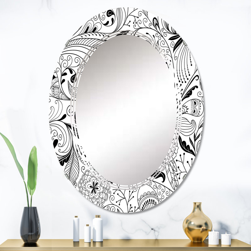 Oval Mirror, 36" x 24"
