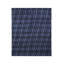 Rug & Kilim's Scandinavian Style Rug In Blue And Black Geometric Pattern-1177962548