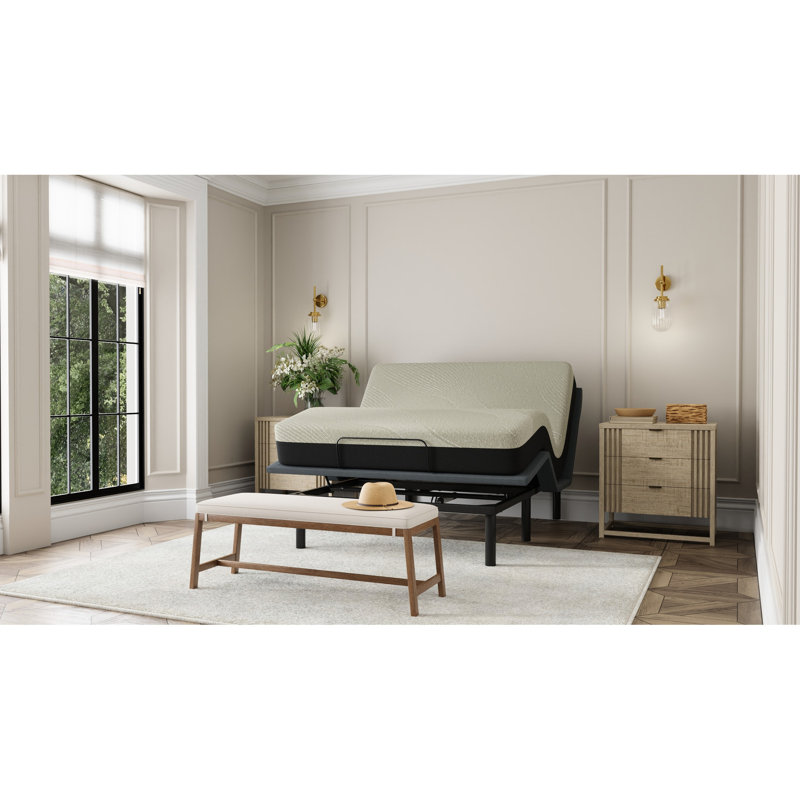 Matelas simple ferme en gel de 8 po - Réduit l'inconfort articulaire et musculaire, environnement de sommeil frais, housse à fermeture à glissière amovible pour soulager les douleurs, la surface,