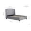 Balmoral Upholstered Bed Frame-28172819