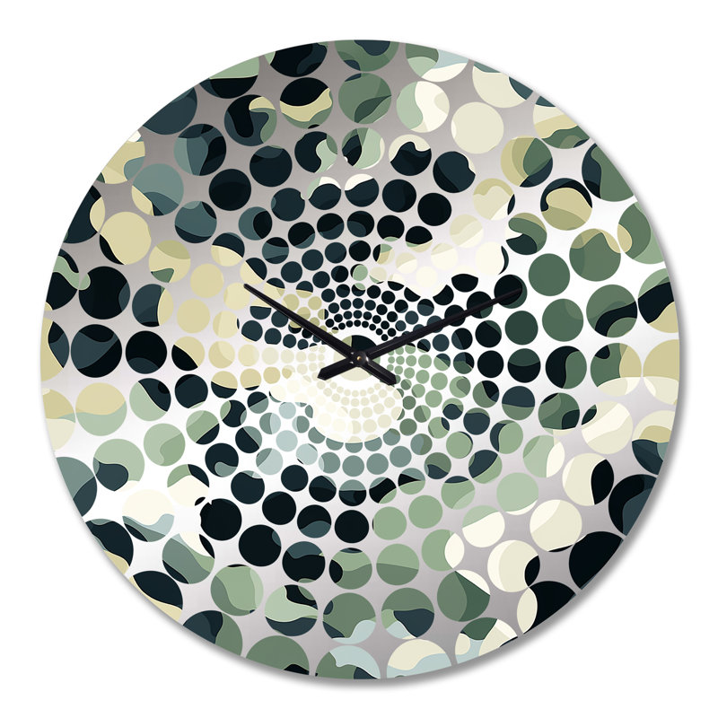 Horloge murale de camouflage Industrial Edge, Très grand