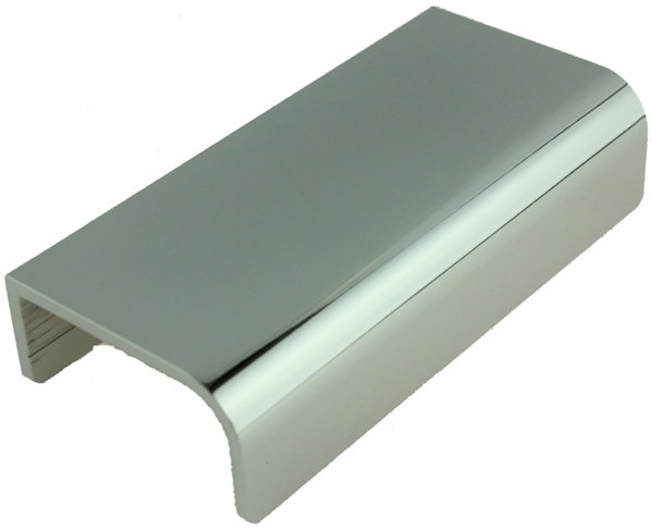3-3/4" Chrome Highlights Knuckle Pull Polished Chrome