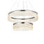 Lustre à niveaux et gradateur à 2 lumières DEL Yiana-646155537
