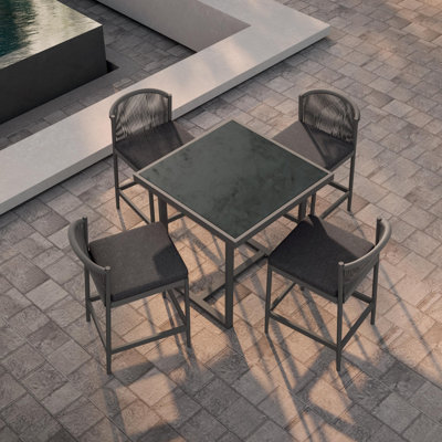 Pavia 35" Bar Table - Dekton Top