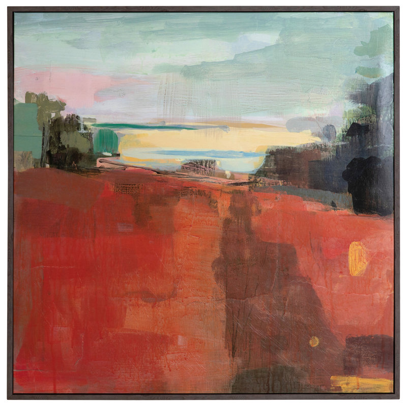 Path To The River, No Frame, 36" H x 36" W, Frameless Print