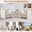 32.7'' Oversized Chenille Accent Chair(Set of 2)-411734671