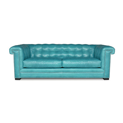 Surrey 117'' Leather Sofa