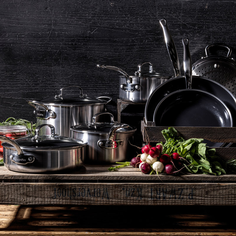 Greenpan Premiere Wok 30Cm / 4.7 Litre