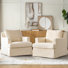 Chaise berçante pivotante à housse Germa