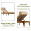 Chaise longue en bois d'acacia-1008778292