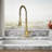 Kohler Simplice Single Handle Semi-Professional Pre-Rinse Kitchen Sink Faucet with Three-Function Pull Down Sprayer-62770907