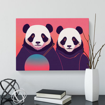 Ultimate Pandas - Wrapped Canvas