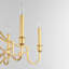 Kristofer 6 - Light Steel Dimmable Classic / Traditional Chandelier