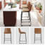  Tabouret de bar 28,5 po H-316050795-324824793-324897426