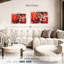 Abstrait dynamique Avery Red Revolt-111839752