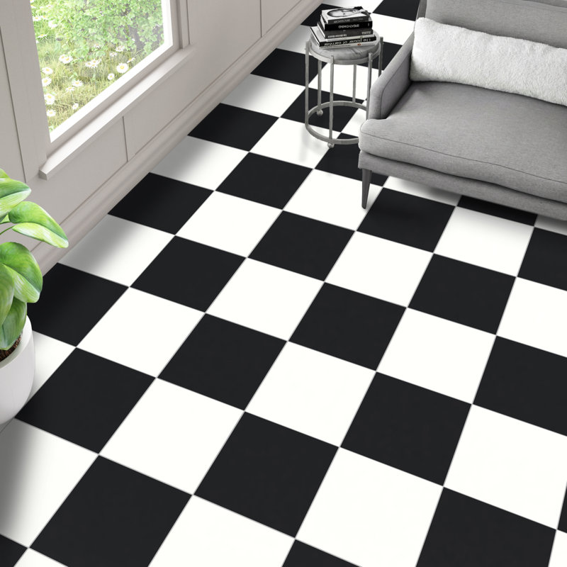 True Story 12'' W x 12'' L Porcelain Throughbody Wall & Floor Tile, Snow