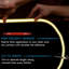 Luxrite LED Strip Lights 16.4FT, 8Mm, 270 Lumens/FT, Cut To Length, 3W/FT, CRI 90, 24V Flexible Tape Light, UL-111721430
