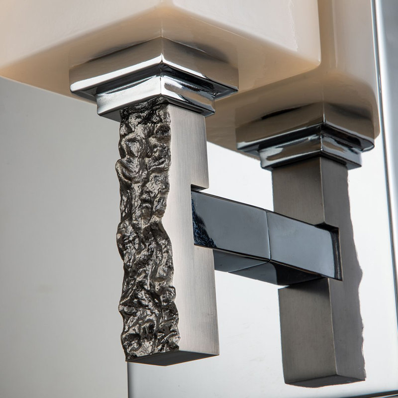 Jack 1 Light Bath Sconce, Polished Chrome