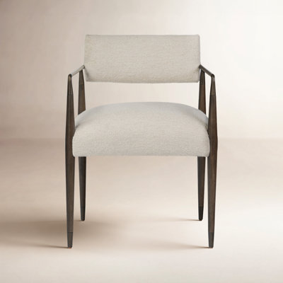 Damari Linen Oak Armchair