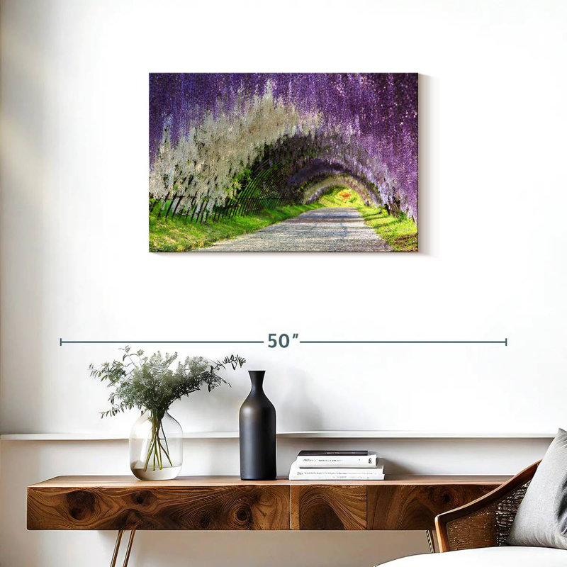 Harnek Kitakyushu Wisteria Tunnel, 20" H x 30" W