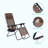 Cynar Folding Zero Gravity Chair(Set of 2)-1355490891