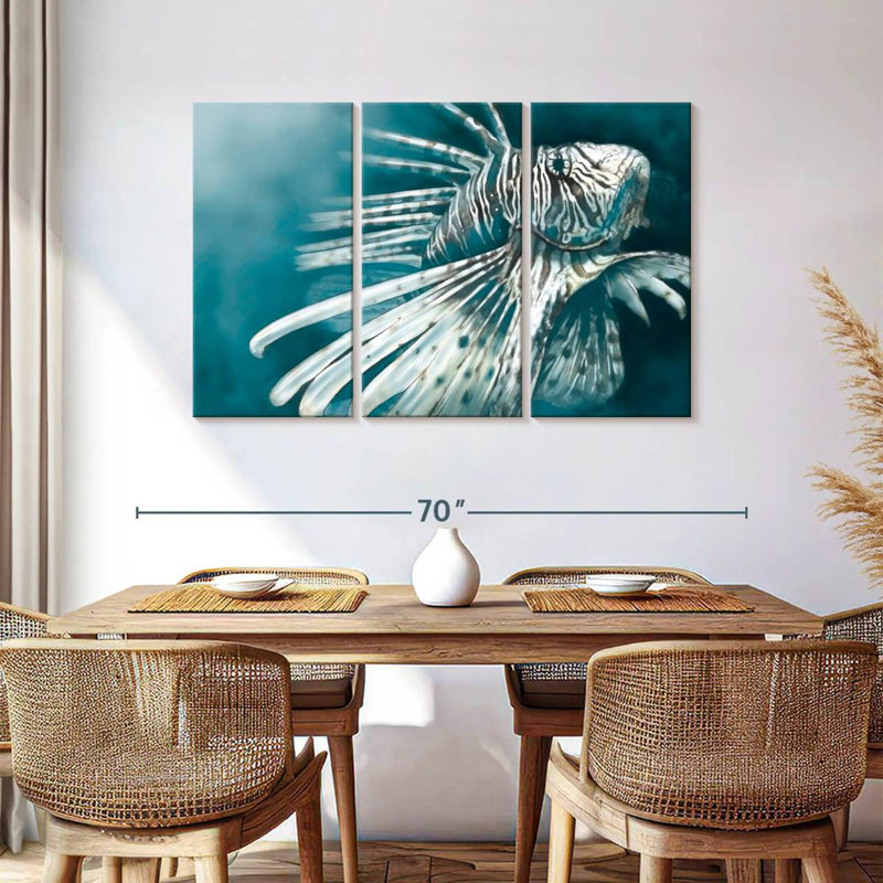 Lionfish Stripes, 36" H x 57" W