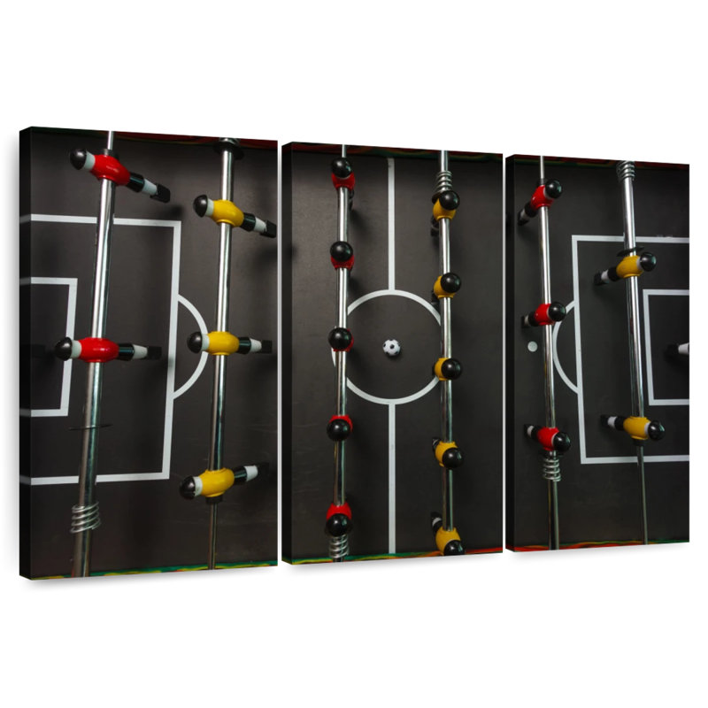 Foosball Table Game, 20" H x 33" W