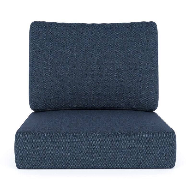 Coussin de dossier / siège d'extérieur, Bleu marine