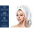 Ensemble de serviettes de bain 100% coton 100% coton luxueusement moelleux Certifié GOTS et OEKO-TEX-88087726