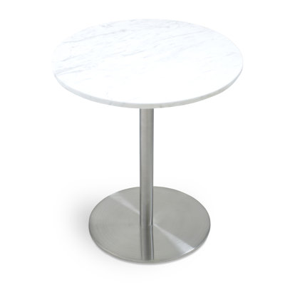 Ares End Table Marble Top
