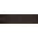 Perspective 12" x 3" Porcelain Bullnose Tile Trim in Black
