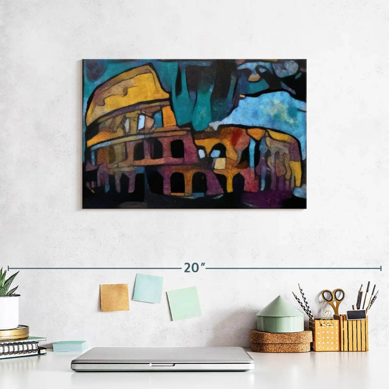 Lilie Colosseum, 8" H x 12" W