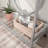 Bar Cart, Gray Finish