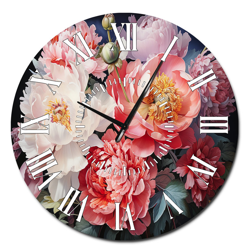 Horloge murale en porcelaine China Art, Surdimensionné
