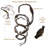 Artificial Bendable Tree Branches Moss Plants Twigs For Decoration Twisted Door