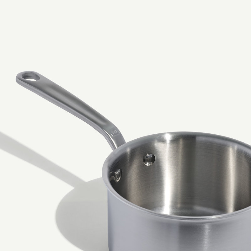 Stainless Clad 2 qt. Saucepan with Lid