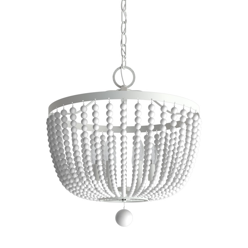 4 - Light Dimmable Empire Chandelier