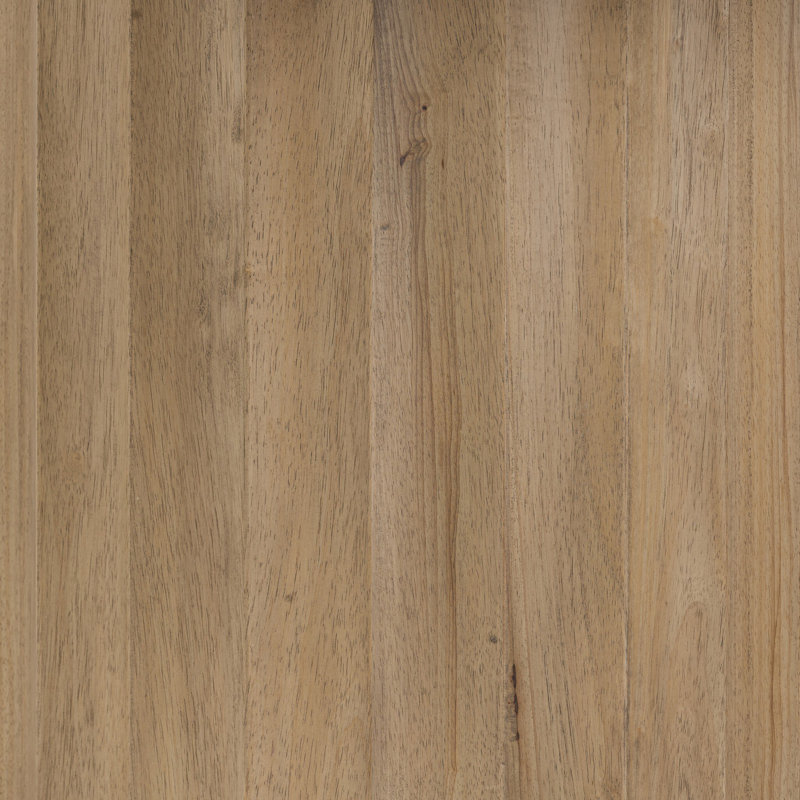 Scalloped Dining Table-Brushed Ebony, Natural Matte