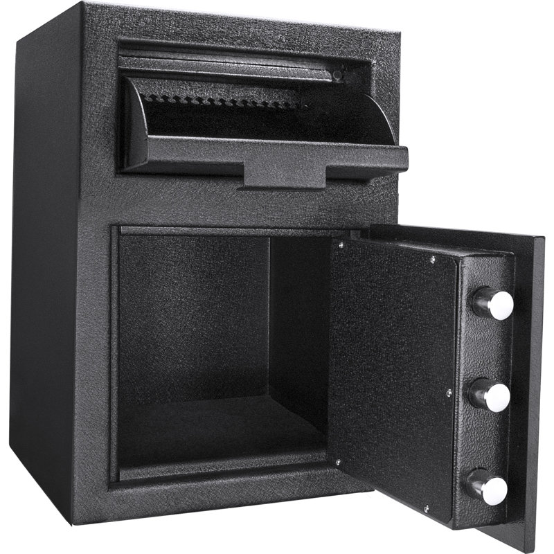 Coffre-fort de dépôt pour clavier Dx200, H 20 po x l 14 po x P 14 po