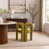 Velours vert olive est en rupture de stock