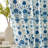 Clara Floral Damask Patterned Window Back Tab Rod Pocket Curtains Bedroom - Light Blocking Darkening Window Panels, Set of 2-828749599-828749592