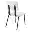 Chaise d'appoint de salle à manger rembourrée en tissu Sonderling-1437871637