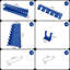 Expandable Metal Tool Wall With Three-Part Pegboard Workshop, 17-Piece Hooks & Holders, Expandable Tool Pegboard For Workshops